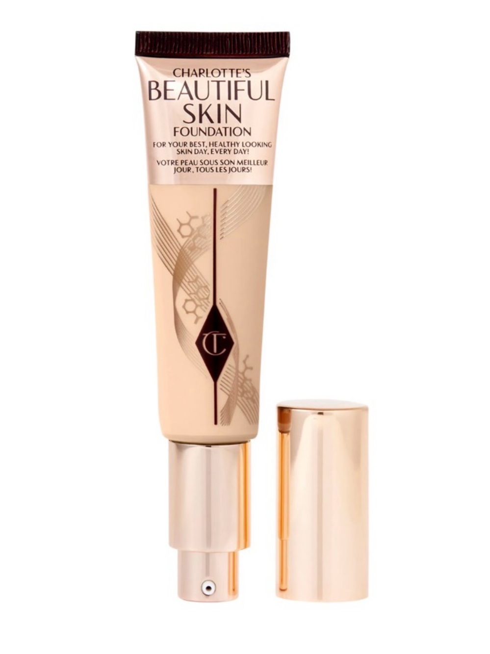 Charlotte Tilbury Beautiful Skin Medium Coverage Foundation 4 Neutral Brand New